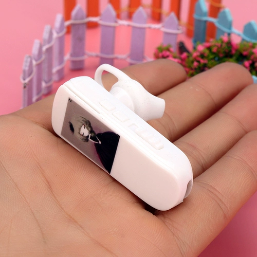 Мини -беспроводной плагин -ин ухо, висящий mp3 ухо -ентер, студент, студент, портативный бегом прослушивание музыки и прослушивания