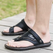 Mùa hè 2019 nam châu Âu và dép nam từ dép nam phiên bản Hàn Quốc của giày không thấm nước mang giày đi biển xuyên biên giới cỡ lớn - Giày thể thao / sandles