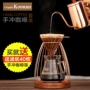 Koonan Kana tay đứng cà phê Bird tổ yến lọc cà phê cốc giữ cơ sở gỗ rắn cơ miệng tốt đặt nồi - Cà phê phin pha cafe inox lớn