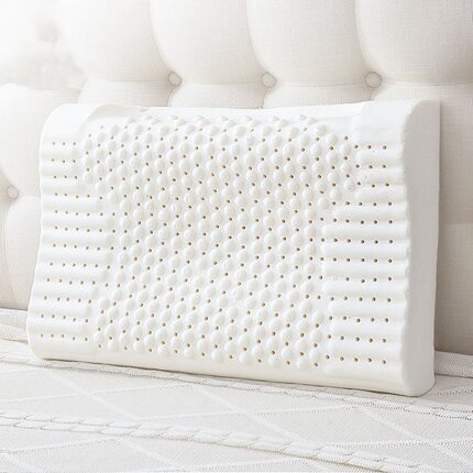 泰国天然乳胶枕头一对枕芯乳胶枕