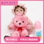 Phiên bản giới hạn của Collector ~ Mô phỏng tái sinh Em bé sơ sinh Baby Doll Silicone Đồ chơi cô gái đi kèm với quà tặng sáng tạo - Búp bê / Phụ kiện phụ kiện cho búp bê chính hãng