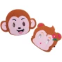 Đồ dùng cho Ngày của Trẻ em Đồ dùng không dệt Mặt nạ Khỉ Mẫu giáo Động vật Khỉ dễ thương Mũ nón - Sản phẩm Đảng / Magic / Hiệu suất đồ hóa trang pokemon	