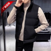 Áo vest cotton nam mùa thu đông vest vest nam phiên bản Hàn Quốc giản dị xu hướng mùa đông vest vest vest cotton
