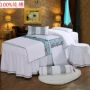 Beauty khăn trải giường cotton gia đình bốn giường cao cấp bông bedspread châu Âu đặt massage thẩm mỹ viện Liu Jiantao một gia đình bốn - Trang bị tấm bộ ga giường spa