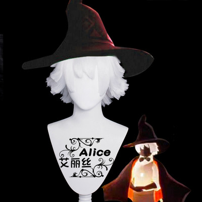 taobao agent Elisic meets Sky Halloween Witch Hat Witch Hat COS wigs and hierarchical reverse shape