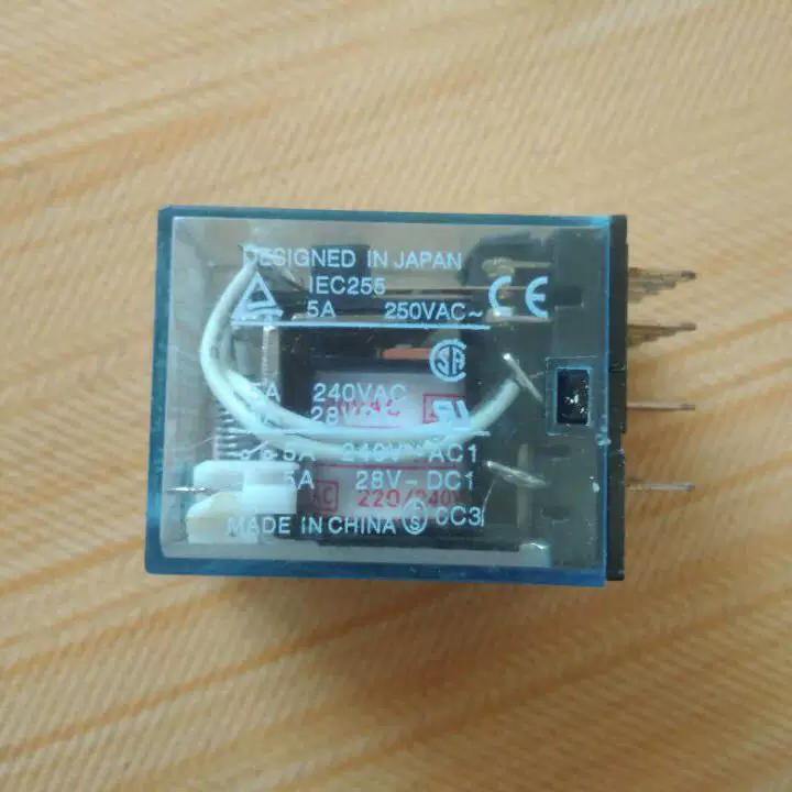 Промежуточный реле IEC255 250В AC 5А 24В 220В MY4NJ MY2NJ