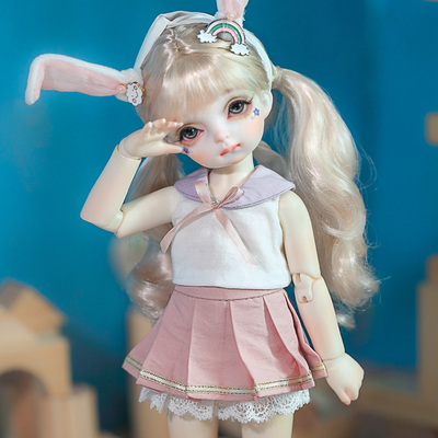 taobao agent [Curo] [Charmdoll /CD] BJD baby clothes 6-point bubble official uniform 26yf-G006 (