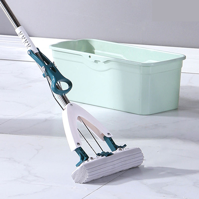 免手洗懒人海绵拖把家用干湿两用吸水拖地一拖净大胶棉拖把23