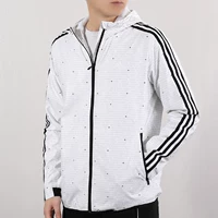 Áo khoác Adidas nam 2019 xuân mới sóng thương hiệu thủy triều dệt quần áo áo khoác thông thường DW4622 - Mùa xuân áo sơ mi voan kiểu hàn quốc