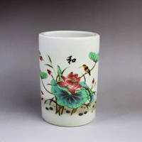 Продвижение Tongzhi Pink Lotus Tujia и шедевр Strokes Penkin Jingdezhen Antique Ceramics Office Dest