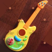 Spot Nhật Bản nhập khẩu bánh mì Superman bé ukulele guitar nhỏ đồ chơi trẻ em âm nhạc có thể chơi nhạc cụ