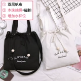 Вместительный и большой шоппер, демисезонная сумка для телефона, брендовая сумка на одно плечо, в корейском стиле