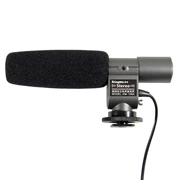 Jin mã máy ảnh KM-108A Micrô tin tức ghi âm máy ảnh chuyên nghiệp micrô phỏng vấn bên ngoài - Phụ kiện VideoCam
