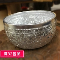 Серебряная креативная посуда для гостиной, украшение, Таиланд