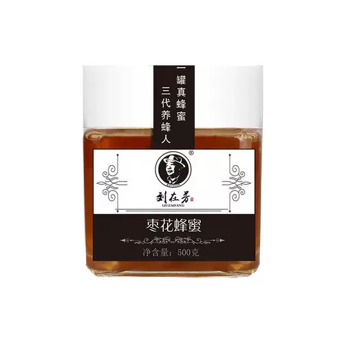 Лю Zaifang Jujube Flower Honey Jujube нектар 500 г бутылки подлинного натурального оригинального меда.