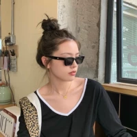 Ретро солнцезащитные очки, в корейском стиле, популярно в интернете