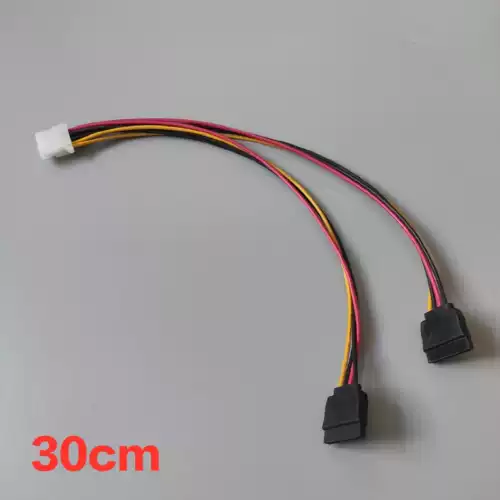 Кабель питания SATA большой кабель питания 4PIN одна точка два компьютера жесткий диск