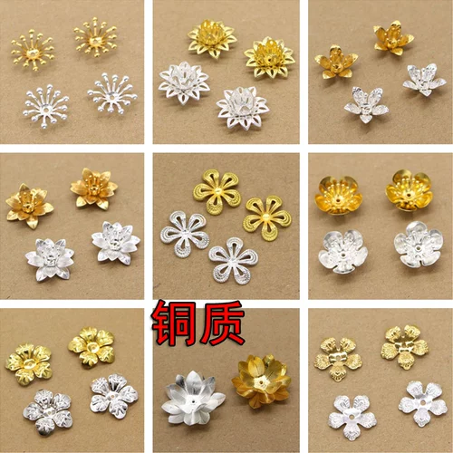 DIY древний стиль медные ювелирные аксессуары материалы материалы ручной работы для волос булочки для волос и встряхните добродетель лотоса