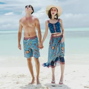 Cặp đôi mới bơi nữ Xiêm nhỏ tươi ngực nhỏ tụ tập đảo kỳ nghỉ đôi phù hợp với áo tắm mùa xuân nóng bỏng - Vài đồ bơi