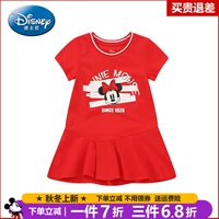 Disney Girls Dress Super Ocean Red 1-3 Váy mùa hè cho bé 2019 New Mickey Kids - Váy đầm cho bé