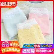 4 bianfan thoải mái cotton thoáng khí Lycra ren cotton gợi cảm mid-mid nữ tóm tắt