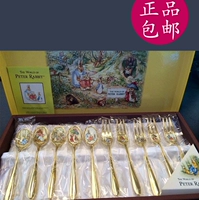 Питер Кролик Кролик Кролик/Питер Кролик Кофейная ложка творческая нержавеющая сталь переполо