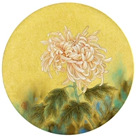 Tô Châu thêu bộ dụng cụ DIY mới bắt đầu thêu thủ công sơn trang trí hoa cúc 30 * 30cm - Bộ dụng cụ thêu tranh thêu máy