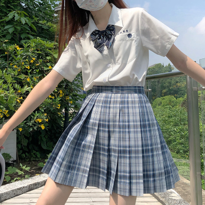 taobao agent [Report in Tokyo] Original genuine JK uniform pleated skirt/white mist heart