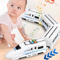 Большой универсальный электрический поезд, реалистичная интеллектуальная игрушка для мальчиков, подарок на день рождения