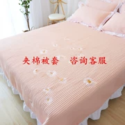 Tấm trải giường châu Âu dày đơn trải giường bốn mùa cao cấp tấm đơn tấm trải chiếu chống trượt phiên bản Hàn Quốc - Trải giường