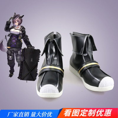 taobao agent Tomorrow Ark Kenlei COS Performance Shoes Game Anime COSPLAY boots support viewing