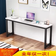 Bàn tròn máy tính nhà bàn bàn bằng tường hẹp bàn học bàn phòng ngủ bàn hình chữ nhật tùy chỉnh - Bàn