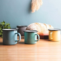 Финляндия Муурла сплошной цвет эмалевой чашка чашка чашка прямая чашка для тела молоко кофейная чашка для еды чаша для хранения стеклян
