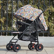 Xe đẩy em bé nhẹ có thể ngồi và xếp Xe siêu đơn giản cho bé 1 trẻ em 2 trẻ 0 tuổi 4 tháng 3 - Xe đẩy / Đi bộ