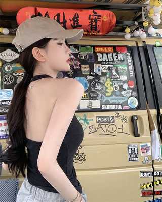 taobao agent Summer fashionable tank top, jacket, plus size, western style