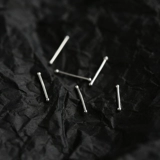 Серебряный браслет, украшение-шарик, маленькие серьги, простой и элегантный дизайн, серебро 925 пробы