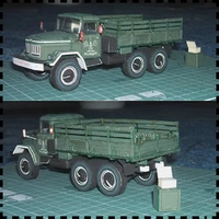 Советский ZIL-131 Paper Paper Модель 1:43 Дом военных боевых искусств Творческая ассамблея Руководство по военной карте DIY Paper Art