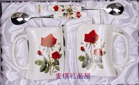 Импортная посуда, чашка для влюбленных со стаканом, в корейском стиле, подарок на день рождения