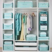 Мятная ткань, система хранения, комплект, одежда, ящик для хранения, одеяло, коробка для хранения, коробочка для хранения