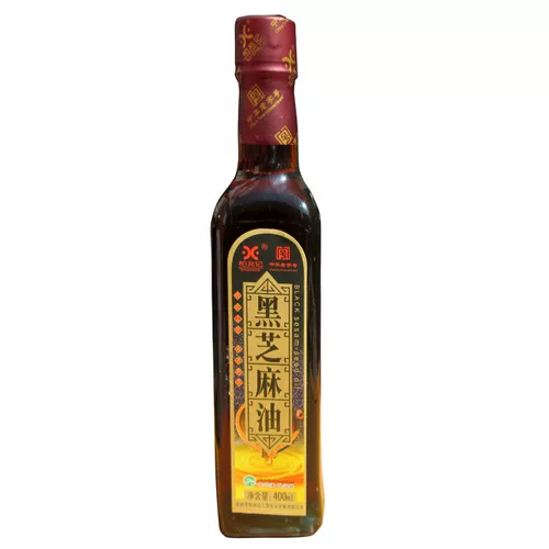 Специальное китайское время Anhui -Хонопонижая бай -Zhaoshi Halal Black Sesame Moil 400 мл бутылки