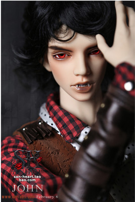 taobao agent 【IMPLDOLL】The first generation 3 -point uncle vampire sheriff John John BJD（Naked）