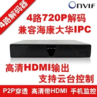 4 -проходная сеть видеодеродера сети декодер 4 Road 720p Декодирование HD HDMI на стене телевизора