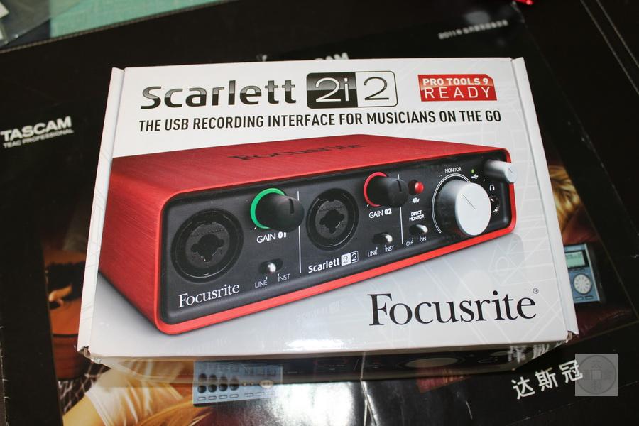 focusrite scarlett 2i2 usb audio interface driver