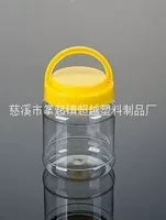 500 г пластиковой бутылки с медовой бутылкой круглой корм для домашних животных пластиковая банка (A27)