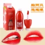 Nước ép môi lỏng môi lip glaze dưỡng ẩm không đánh dấu không thấm nước lâu trôi cắn môi trang điểm môi lỏng son đỏ - Son bóng / Liquid Rouge 	son bóng aoa	