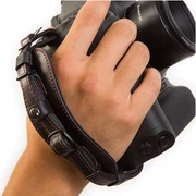 Thời trang máy ảnh SLR vi chung tay cao cấp duy nhất với một phụ kiện dây đeo dây đeo cổ tay máy ảnh da cổ điển thoải mái - Phụ kiện máy ảnh DSLR / đơn