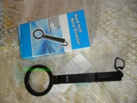 Удерживание металлоискателя TS-80 мини-круглая головка складывание легко переносить, чтобы обнаружить проверку безопасности линии ногтей.