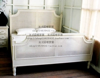 Импортированные оригинальные единственные европейские американские ротантные искусства Два кровати, садовые теплые стили, небольшие единицы могут быть настроены