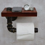 Американская сельская железа с твердым деревом рестораны кухня ванная комната ванная комната бумага для бумаги промышленная вода для туалетной катания на полке бумаги