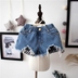 2018 mùa hè cô gái mới bé Châu Âu và Mỹ hoang dã rửa quần short denim quần short trẻ em quần nóng Quần jean